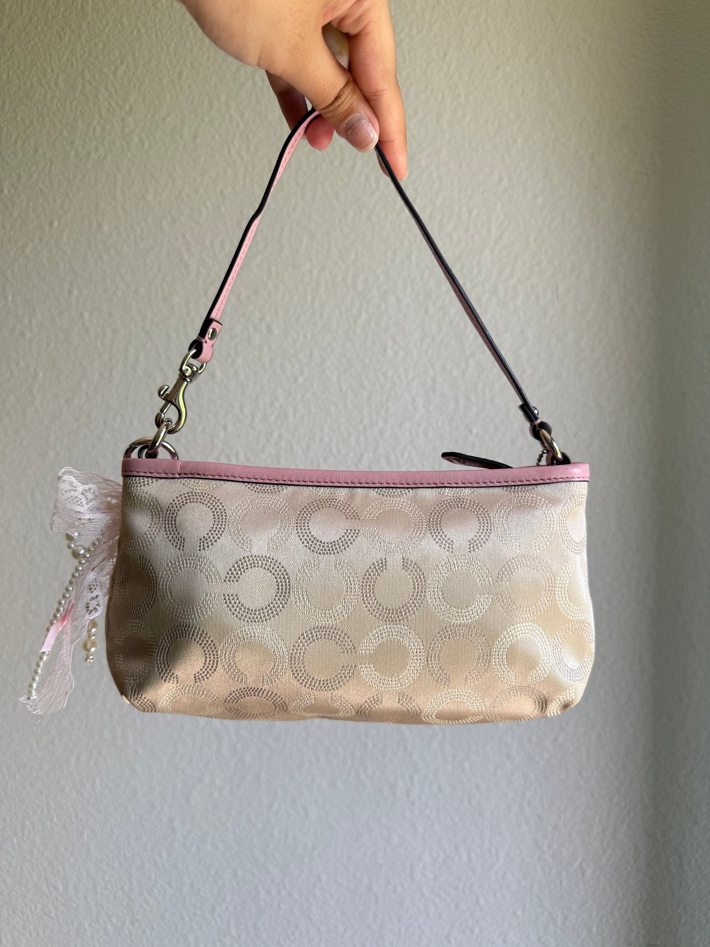 Vintage Coach Clutch Shoulder Bag