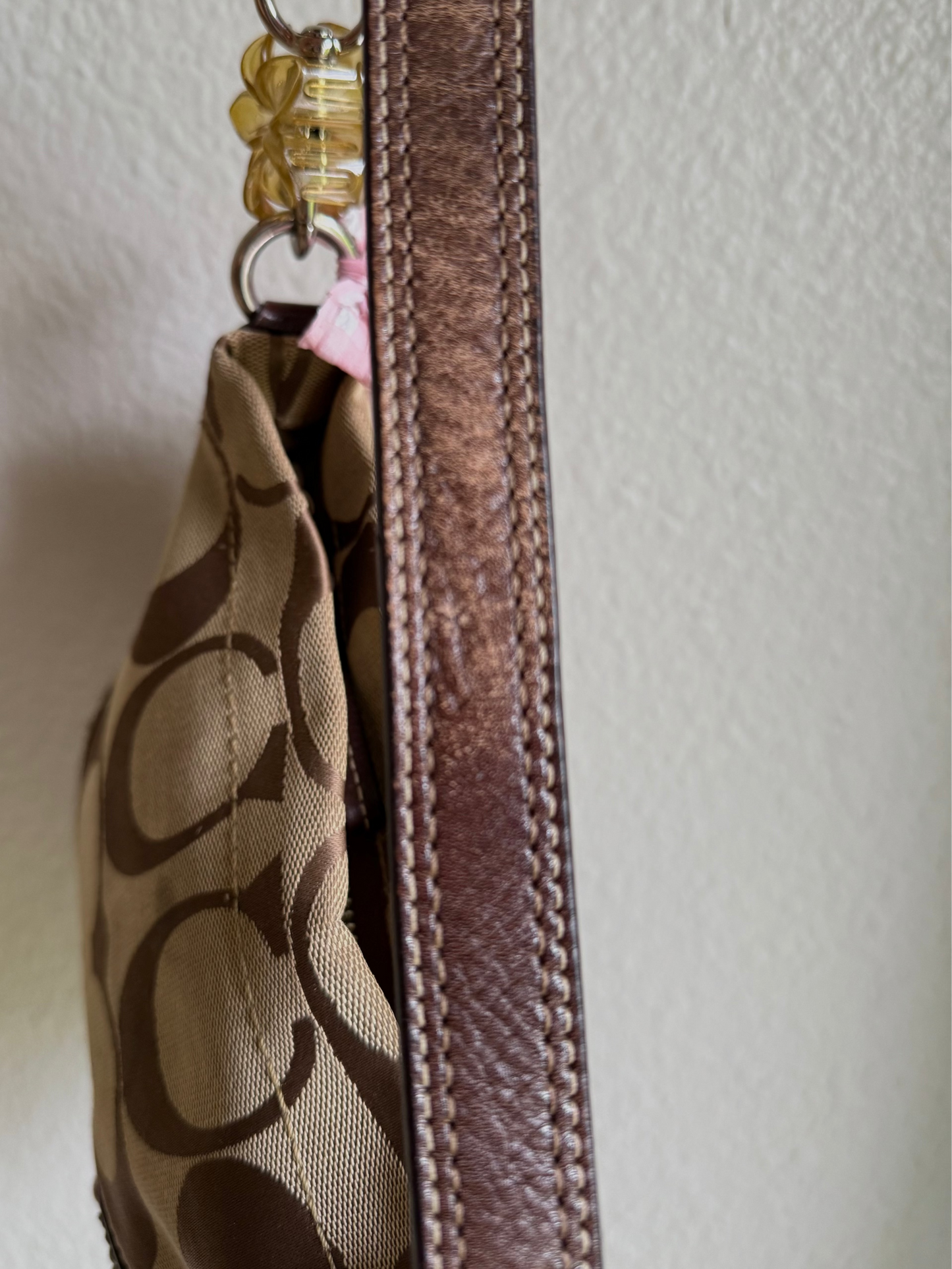 Vintage Coach Signature Monogram Bag