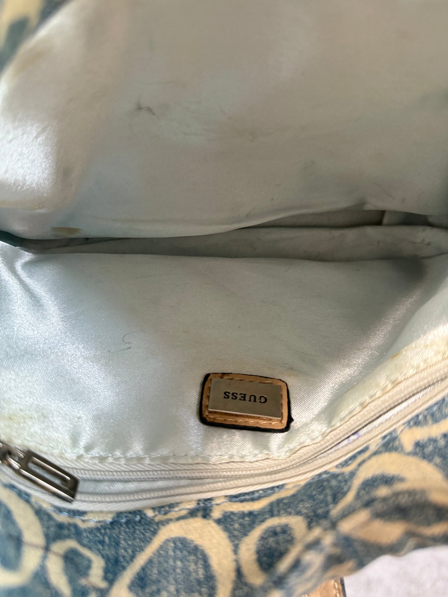 Vintage Guess Denim Shoulder Bag