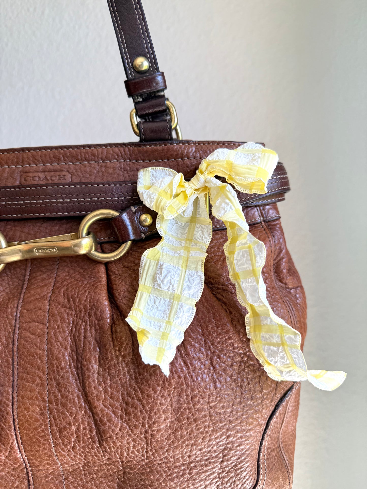 Vintage Coach Leather Bag