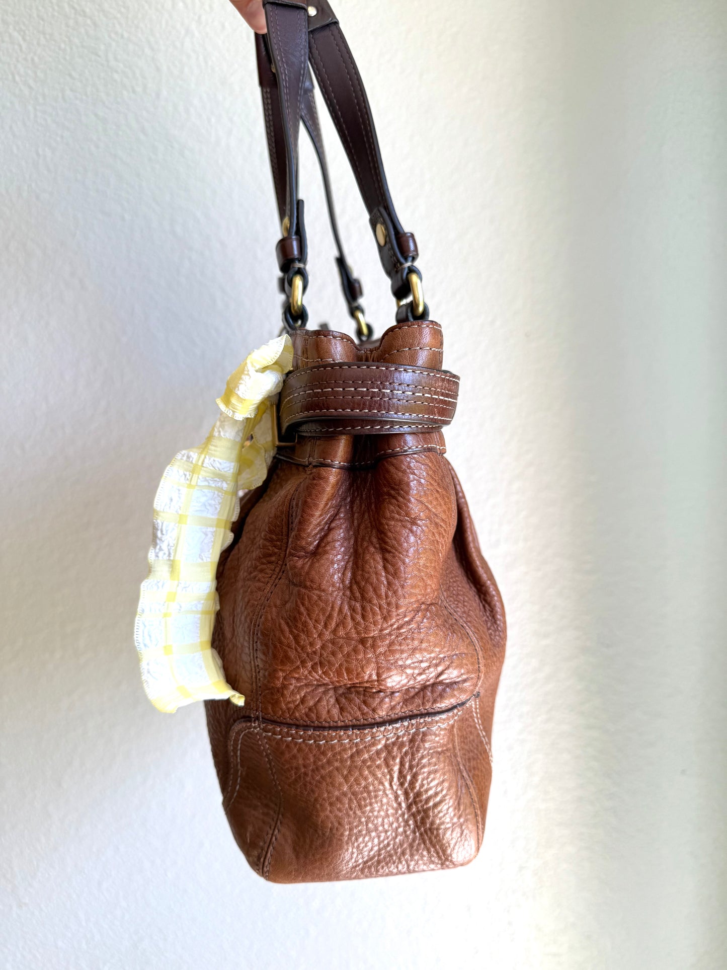Vintage Coach Leather Bag