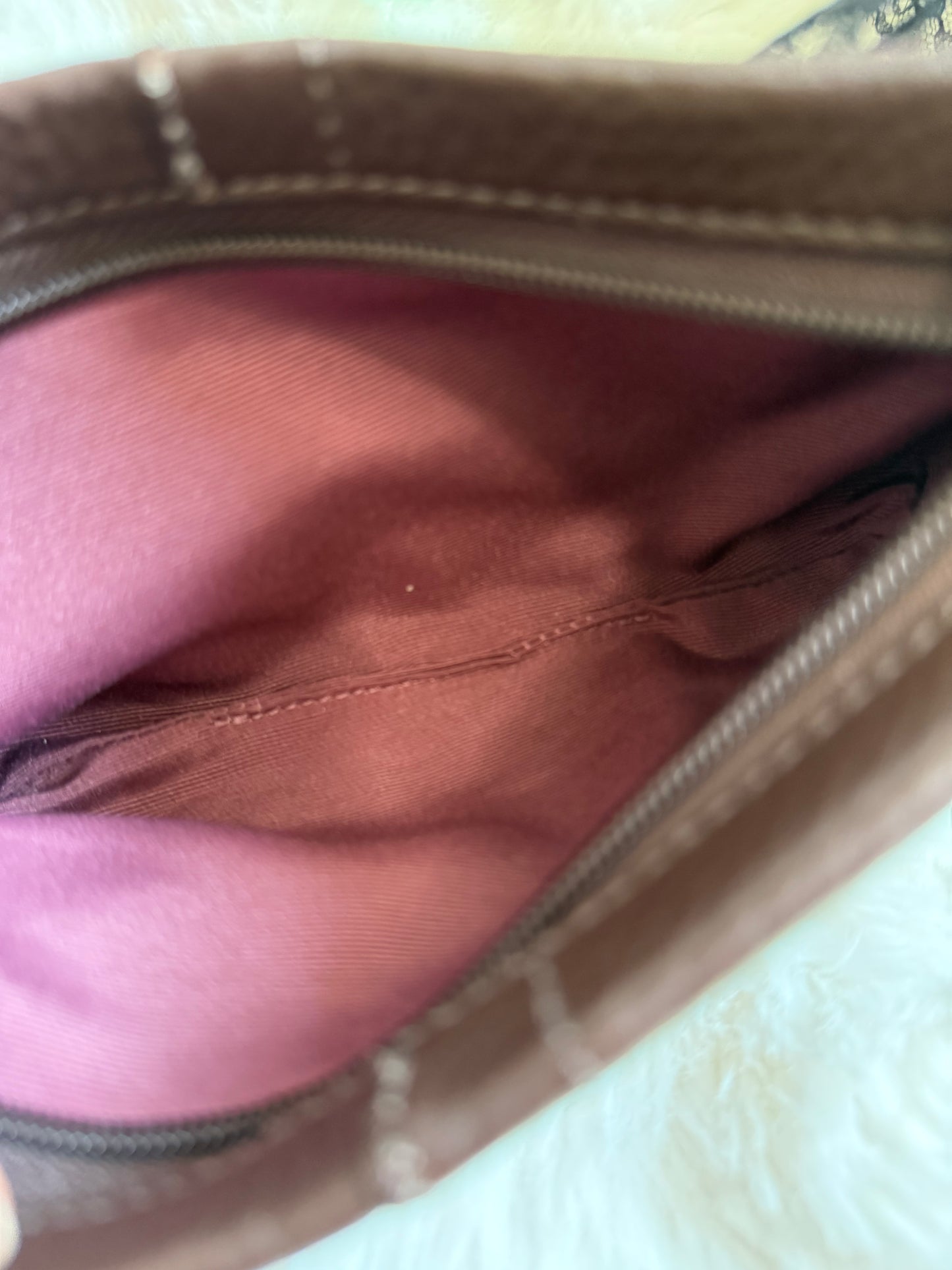 Vintage Coach Clutch Bag