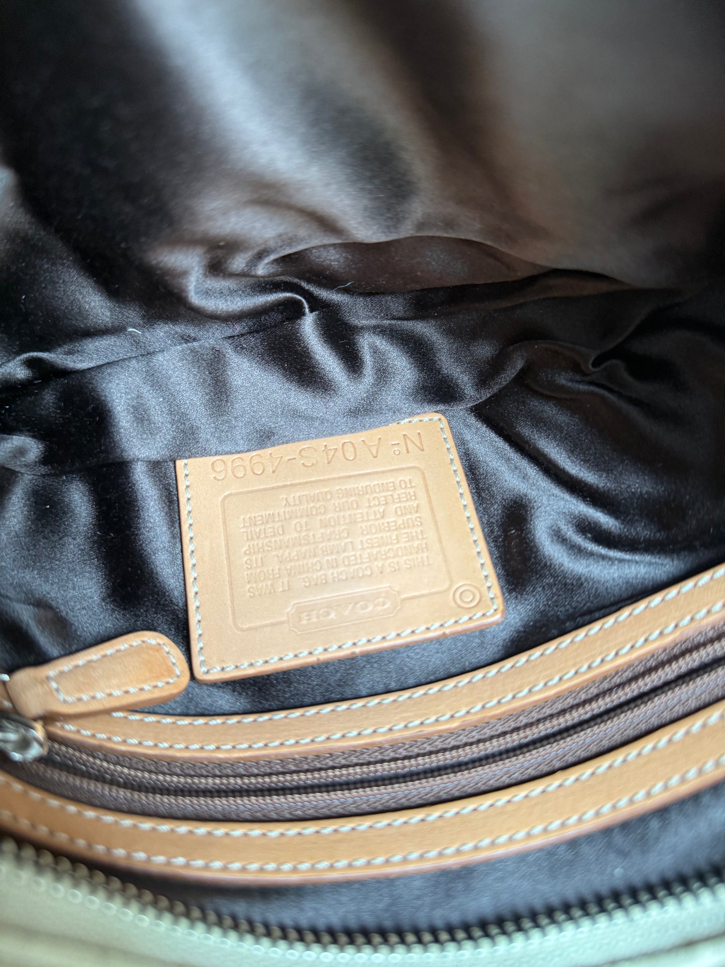 Vintage Coach Soho Hobo Shoulder Bag