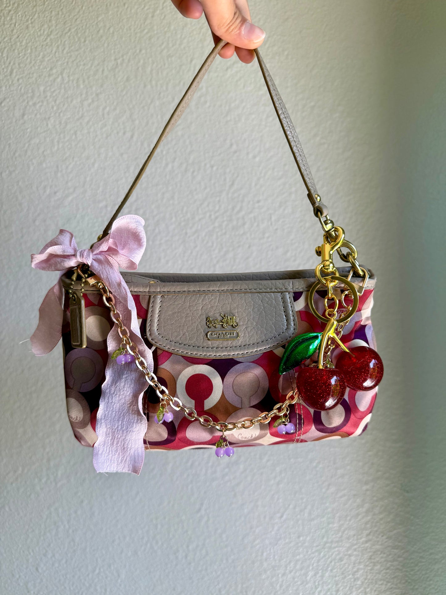 Vintage Coach Clutch Bag