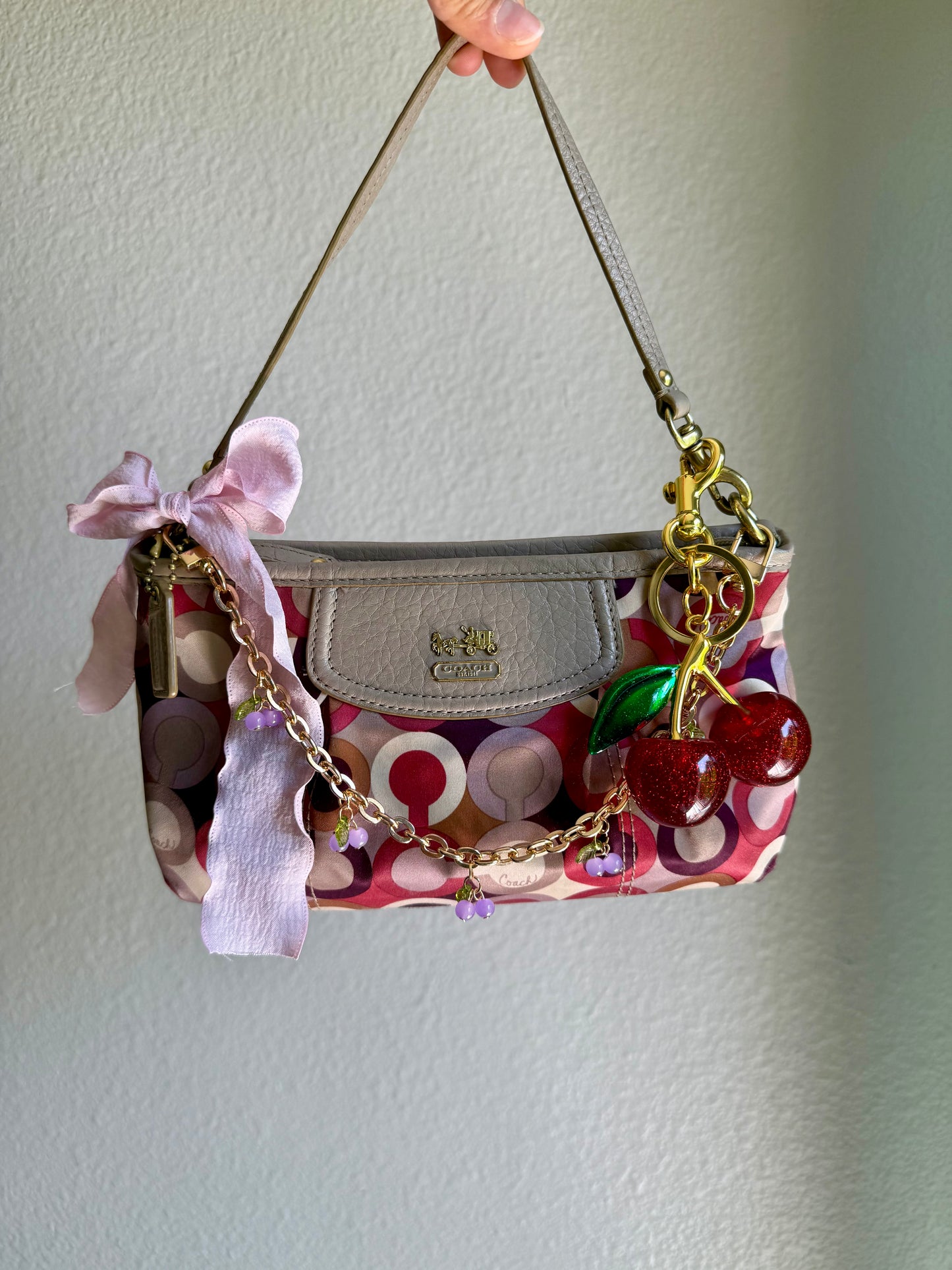 Vintage Coach Clutch Bag