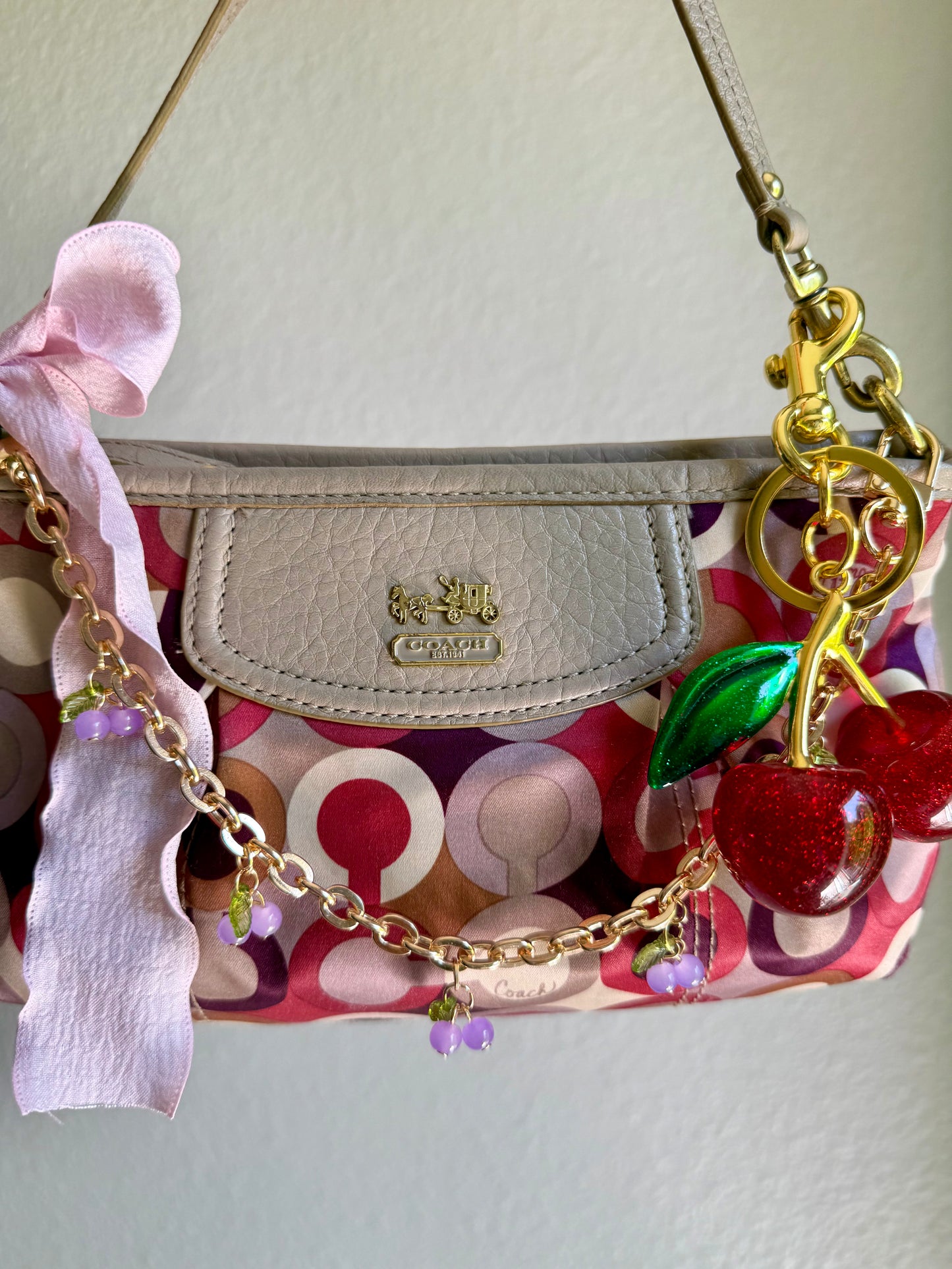 Vintage Coach Clutch Bag