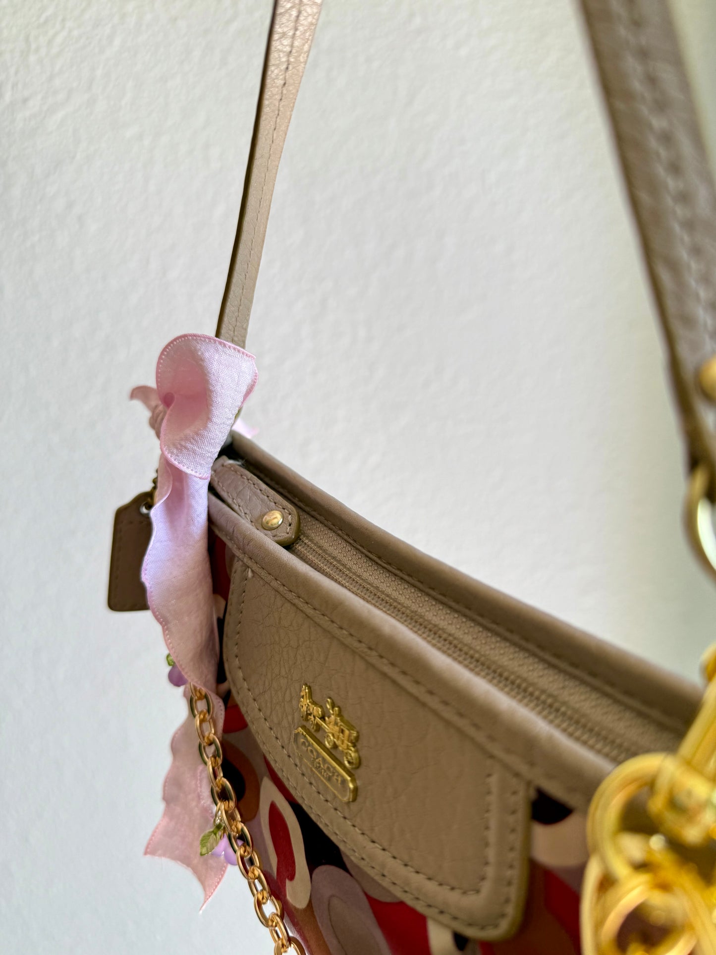 Vintage Coach Clutch Bag