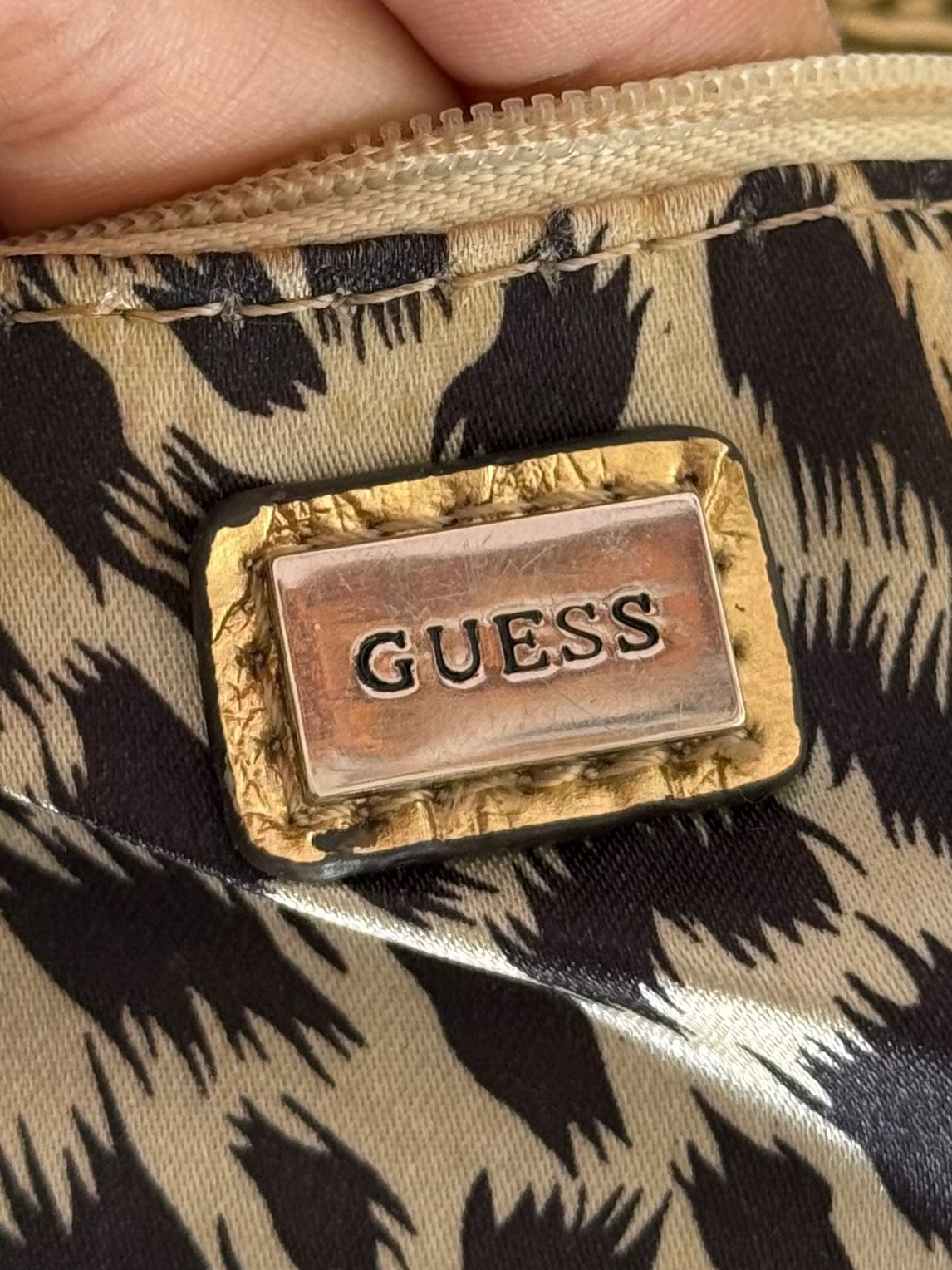 Vintage Guess Brown Shoulder Bag