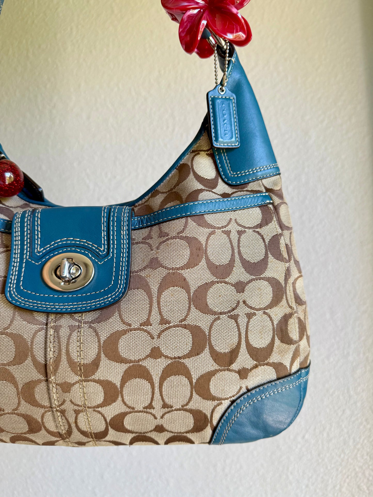 Vintage Coach Hamilton Shoulder Bag