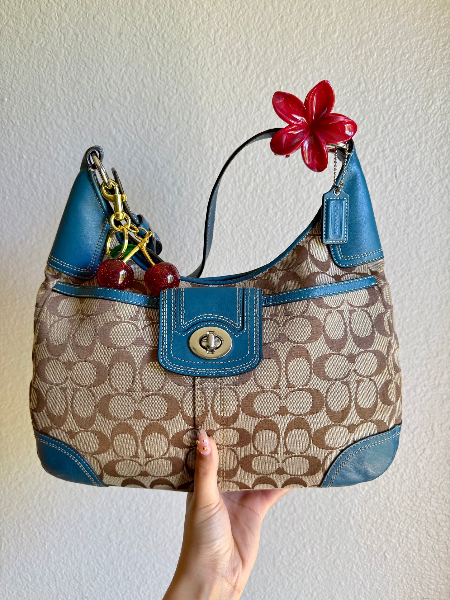 Vintage Coach Hamilton Shoulder Bag