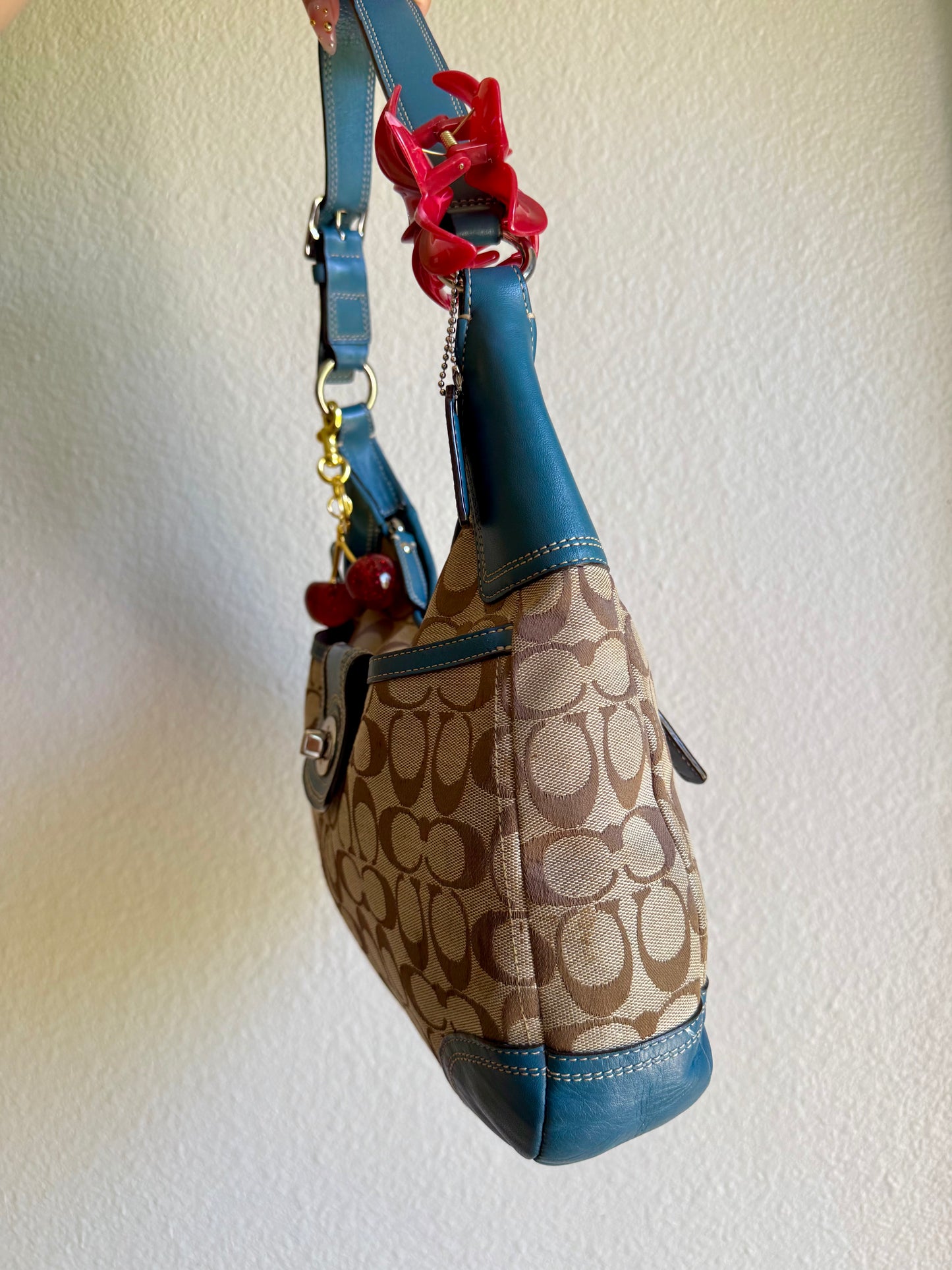 Vintage Coach Hamilton Shoulder Bag