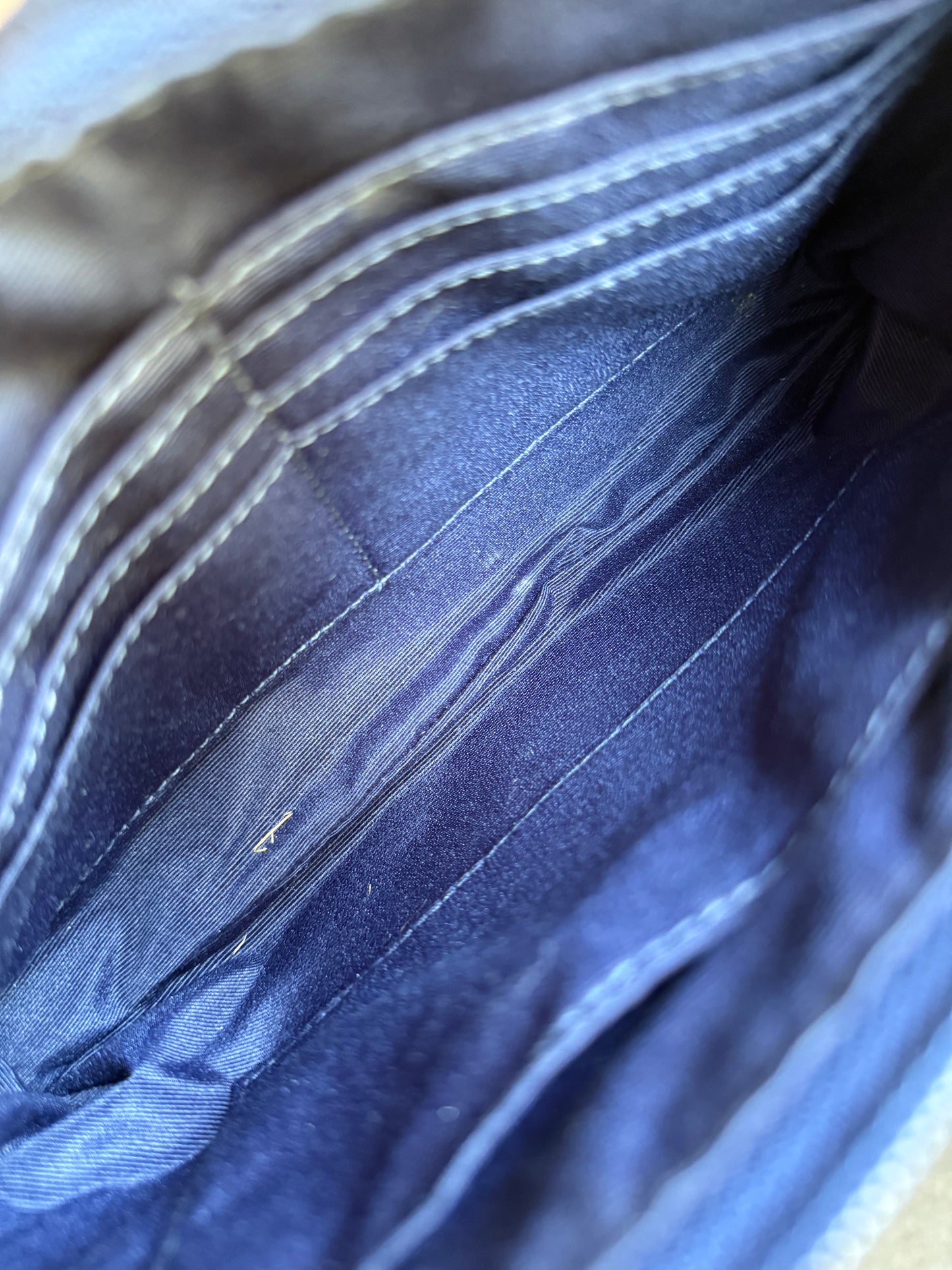 Vintage Coach Optic Monogram Clutch Shoulder Bag