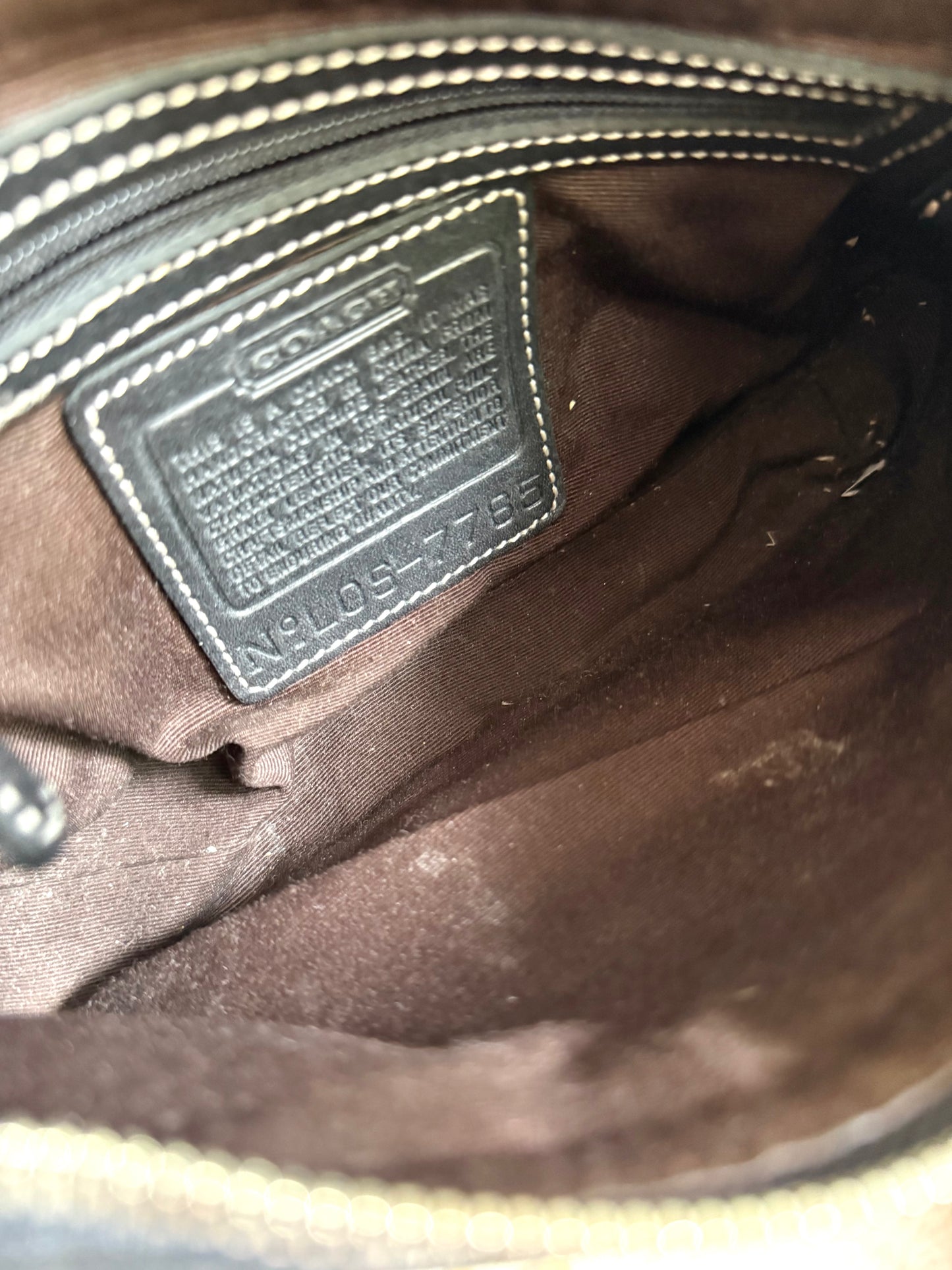 Vintage Demi Coach Shoulder Bag