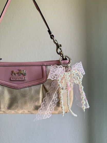 Vintage Coach Clutch Shoulder Bag