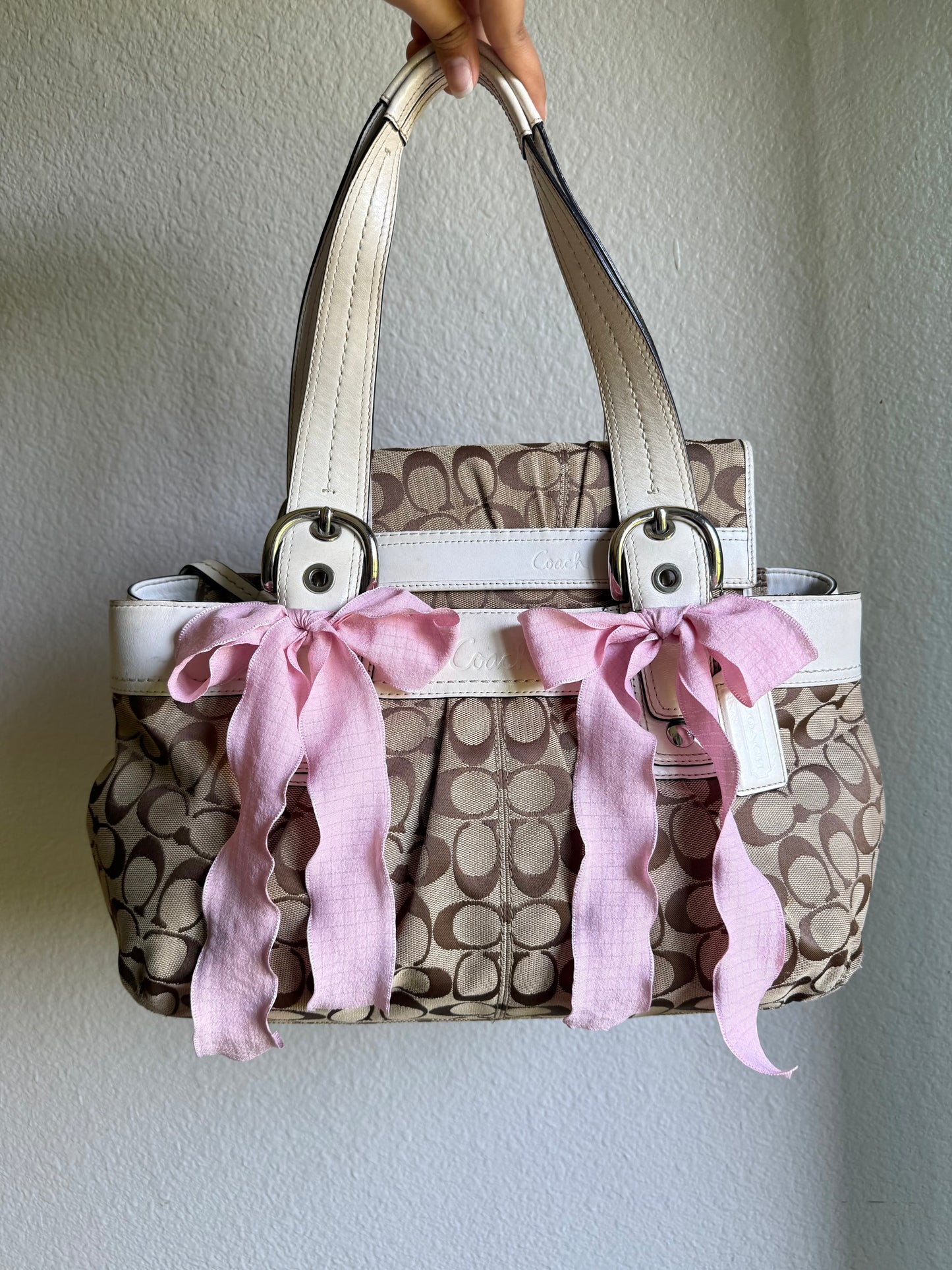 Vintage SoHo Coach Bag with Matching Wallet