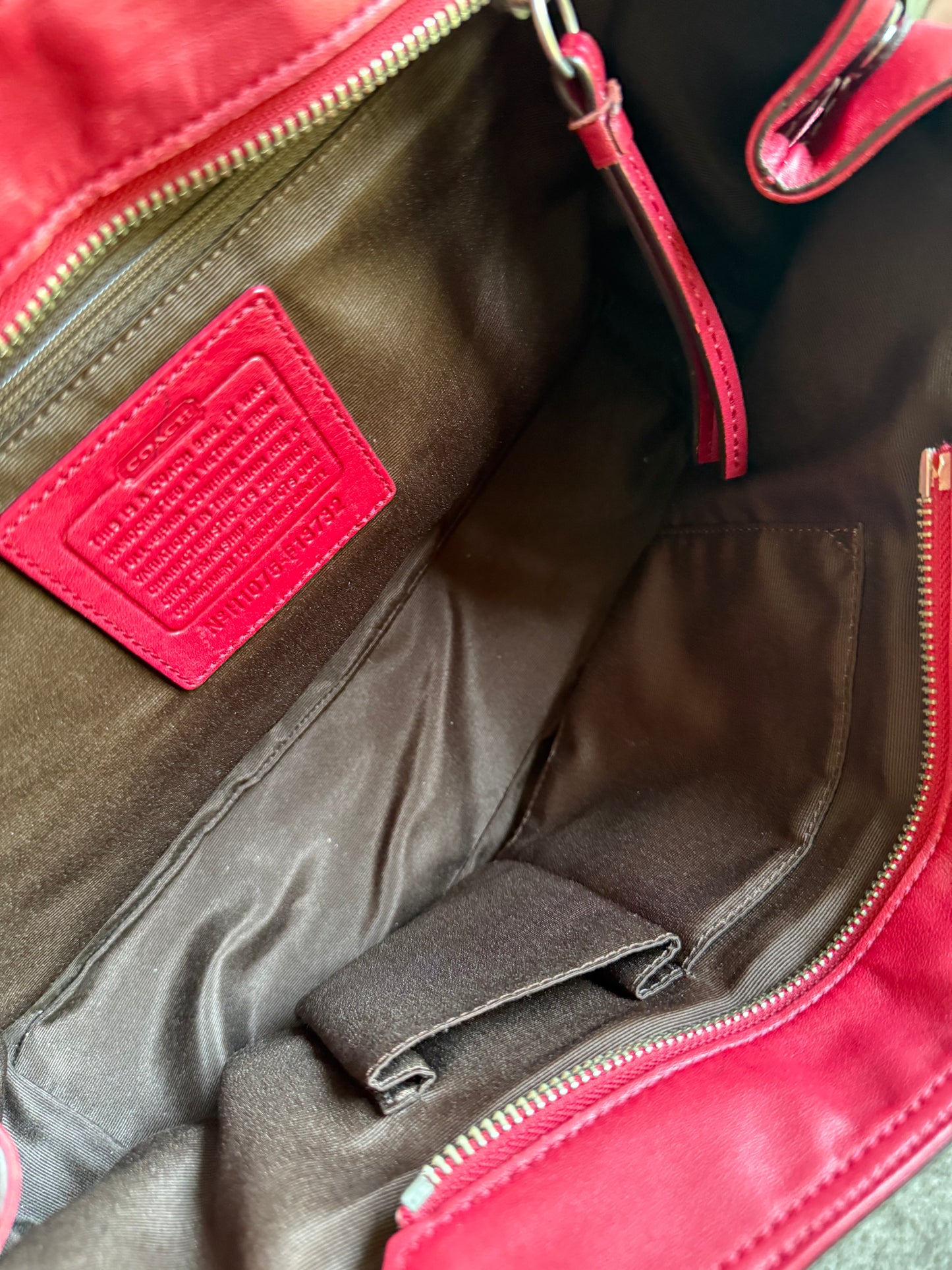 Vintage Coach Hamilton SOHO Shoulder Bag