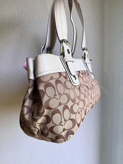 Vintage SoHo Coach Bag with Matching Wallet