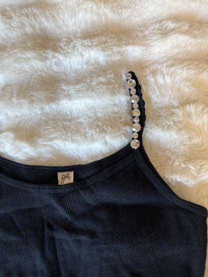 Y2K Embezzled Cami LongTop