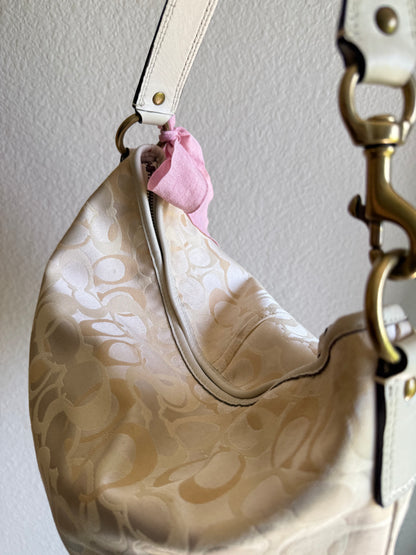 Vintage Coach Optic Shoulder Bag