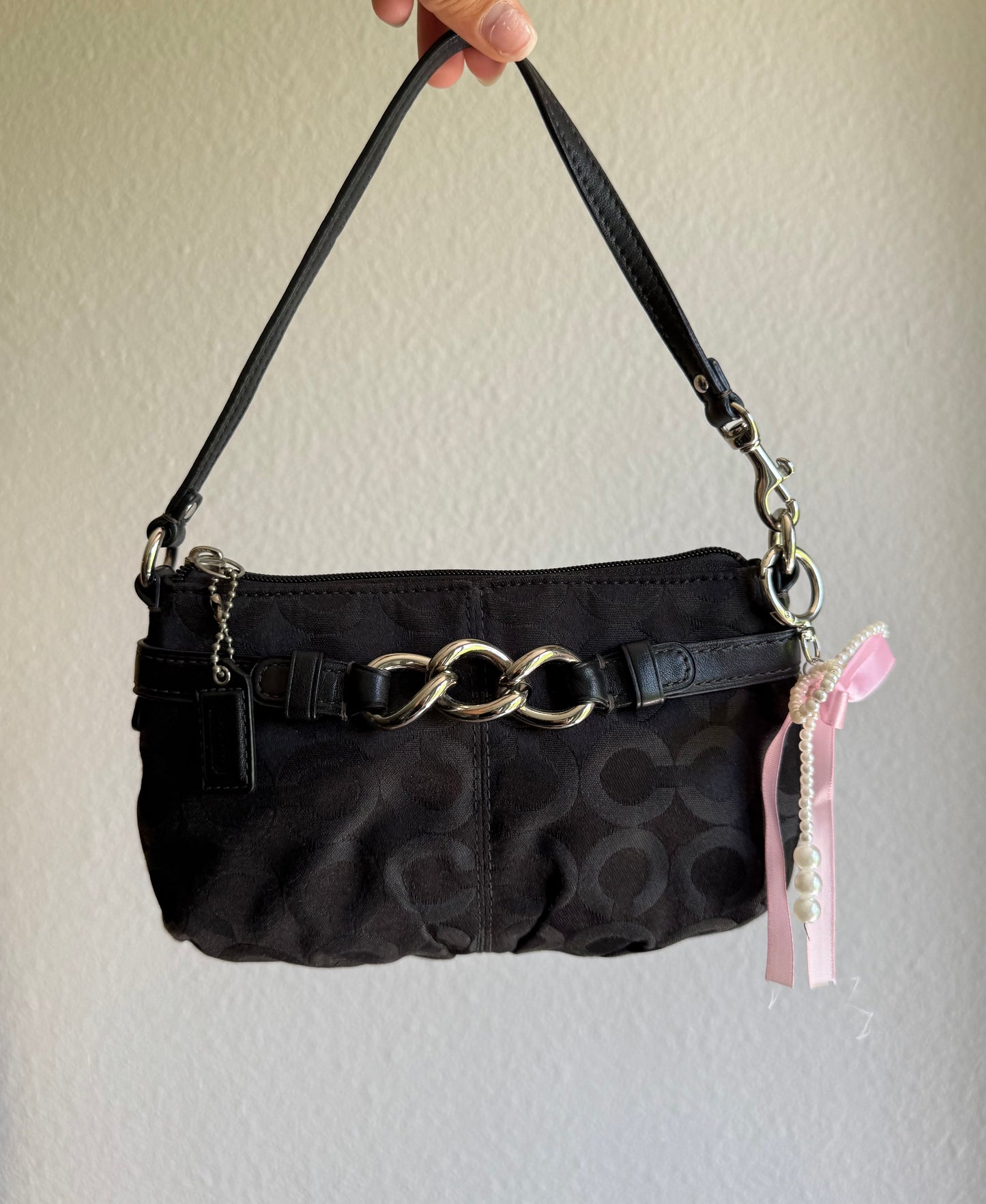 Vintage Coach Clutch Shoulder Bag