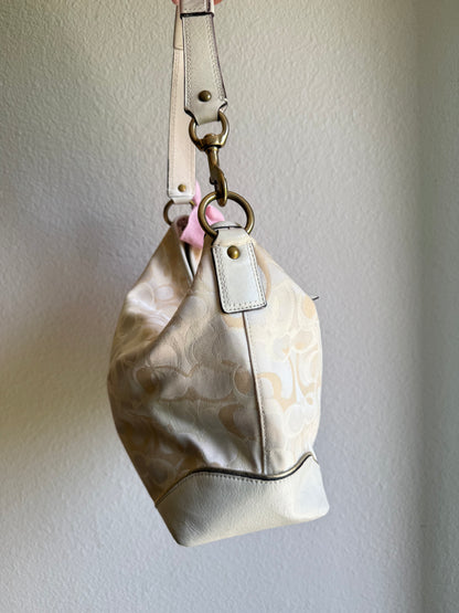 Vintage Coach Optic Shoulder Bag