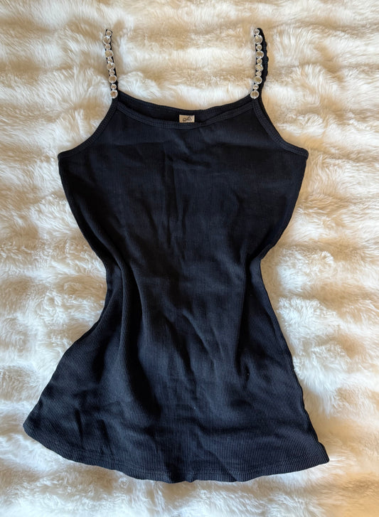 Y2K Embezzled Cami LongTop