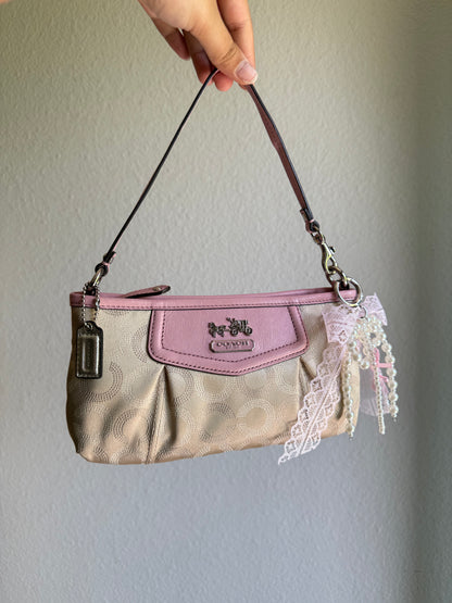 Vintage Coach Clutch Shoulder Bag