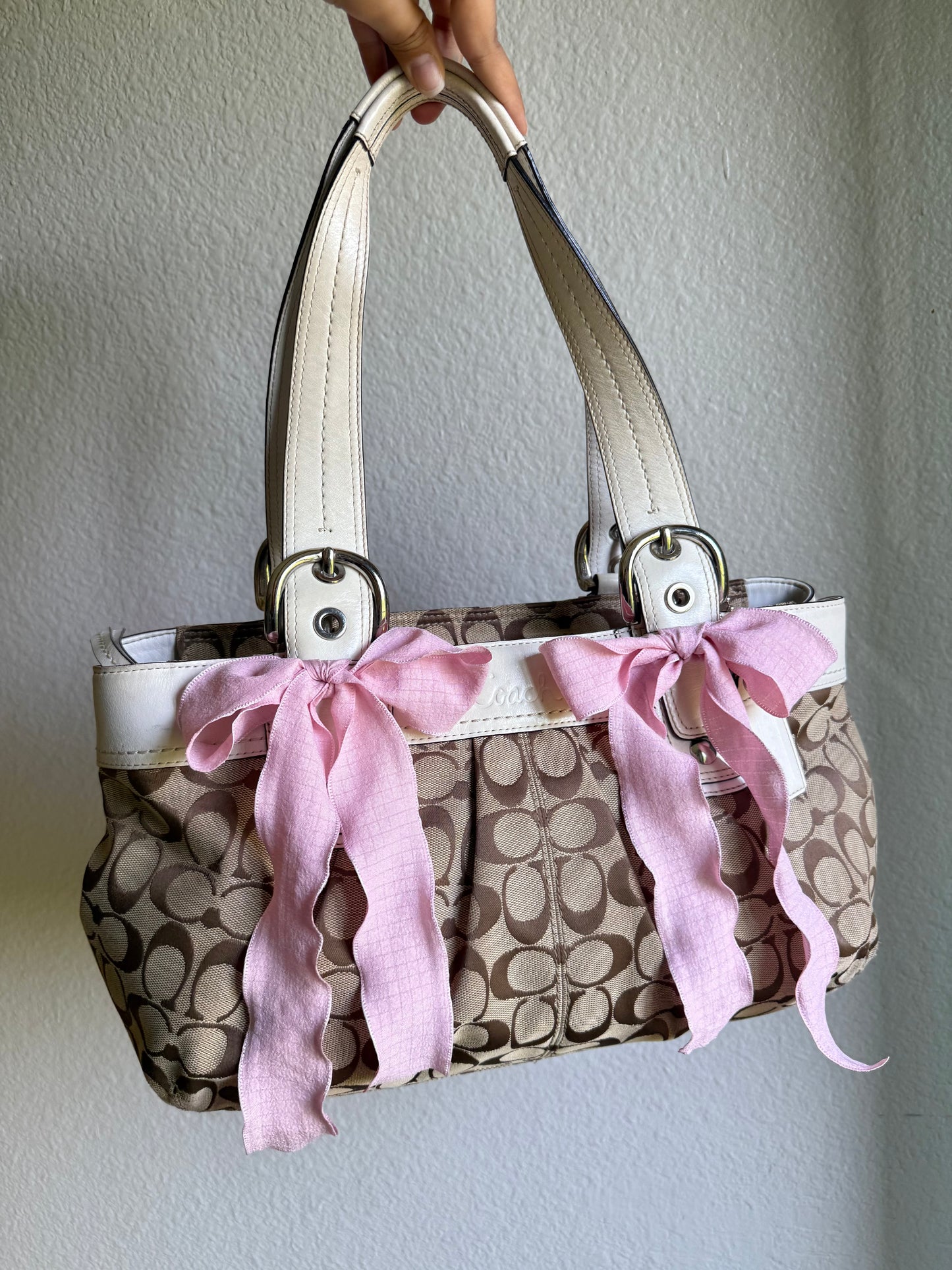 Vintage SoHo Coach Bag with Matching Wallet