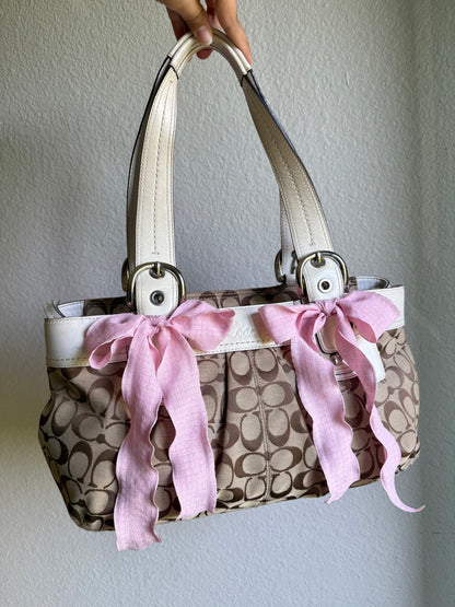 Vintage SoHo Coach Bag with Matching Wallet