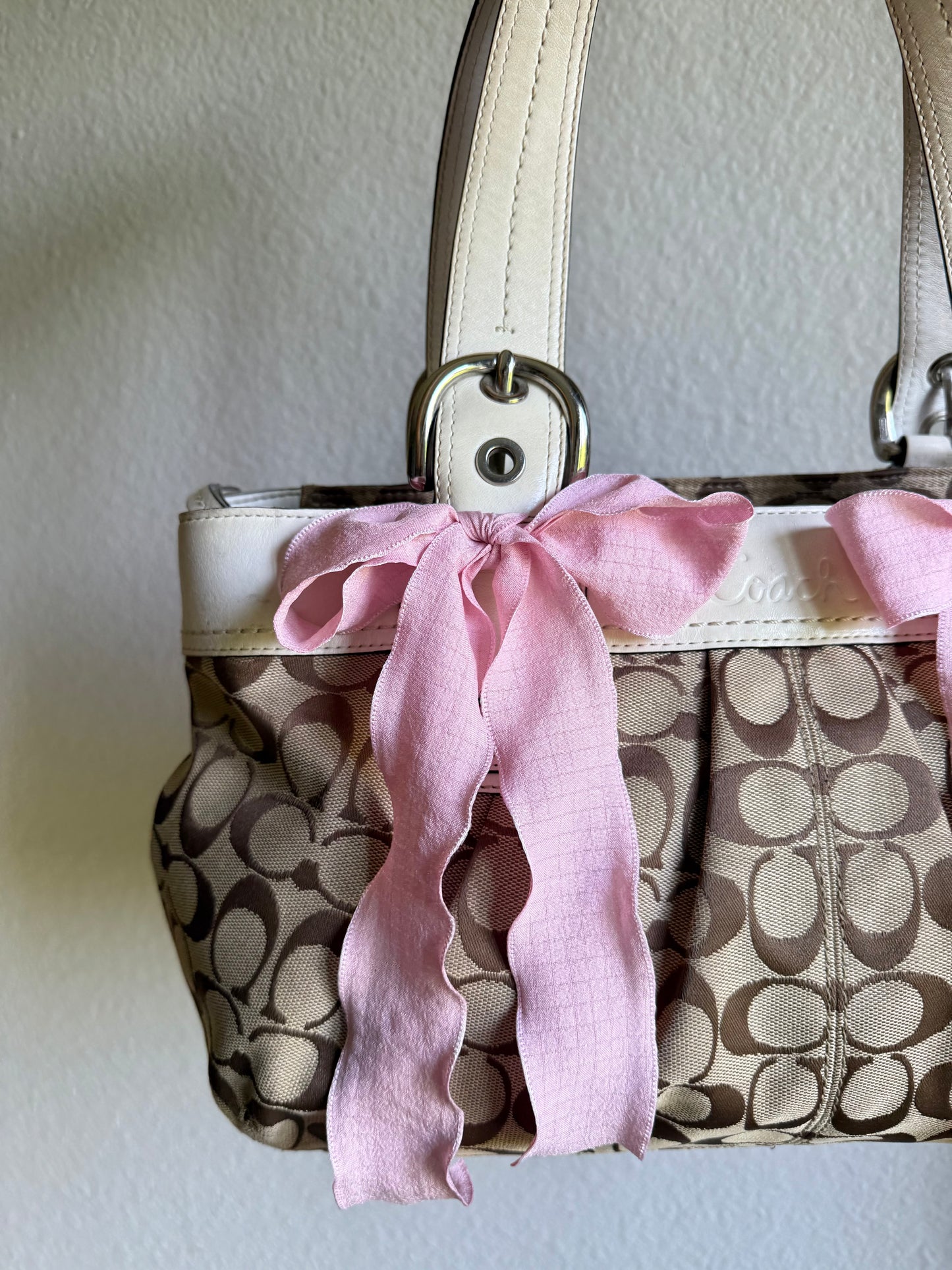 Vintage SoHo Coach Bag with Matching Wallet