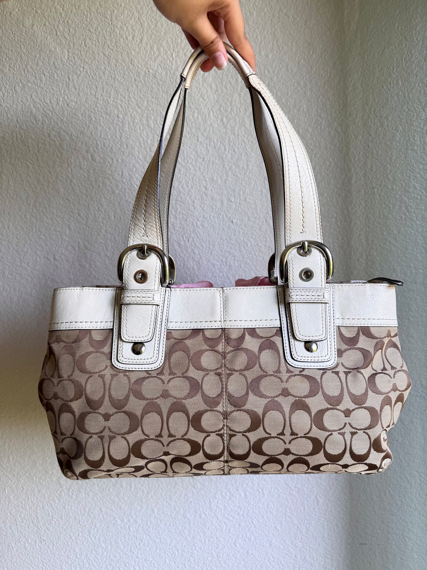 Vintage SoHo Coach Bag with Matching Wallet