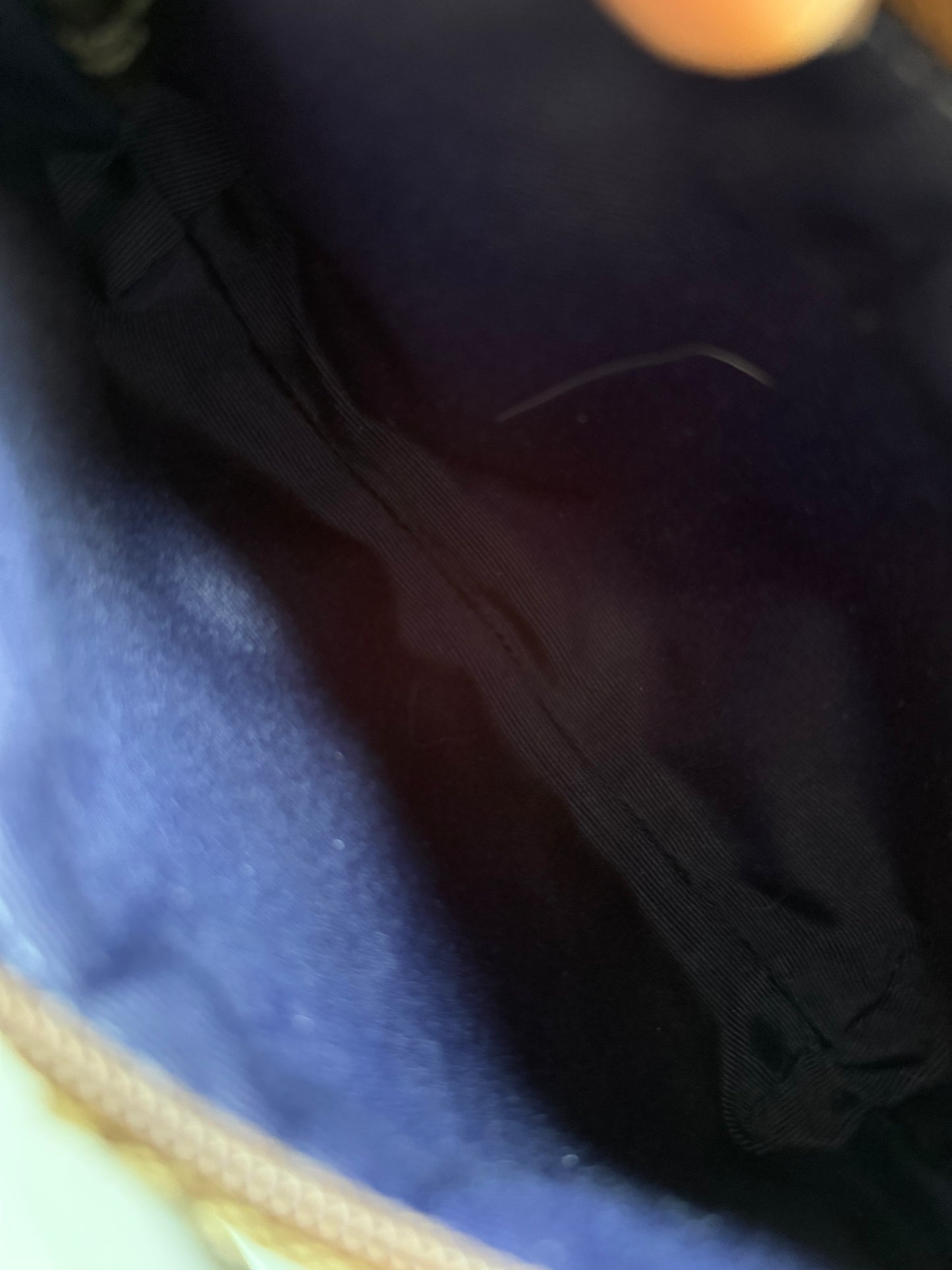 Vintage Coach Monogram Clutch Bag