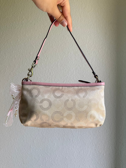 Vintage Coach Clutch Shoulder Bag