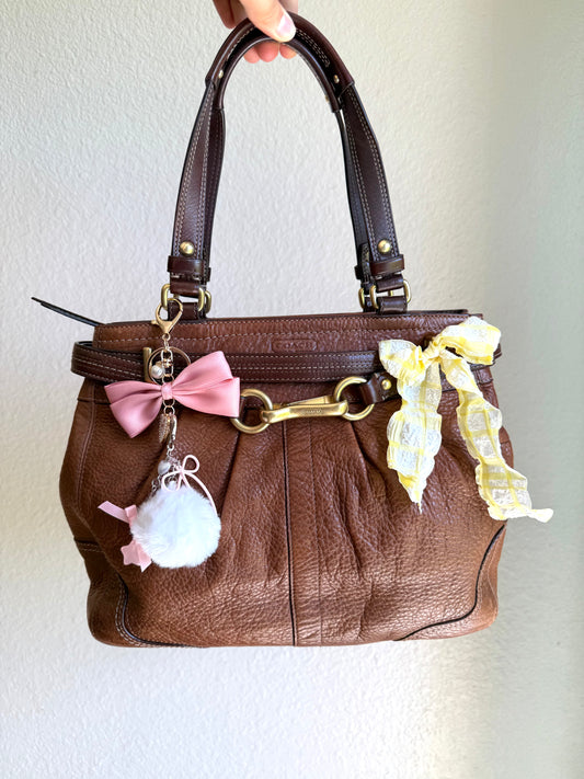 Vintage Coach Leather Bag