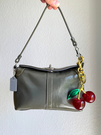 Vintage Coach Clutch Turnlock Bag