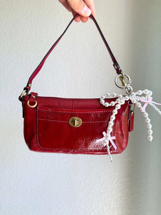 Vintage Coach Turnlock Clutch Bag