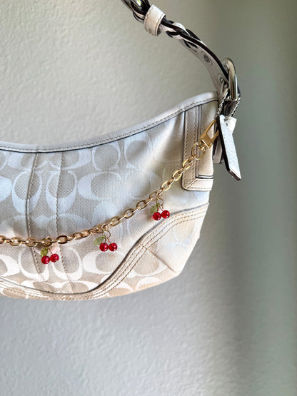 Vintage Coach Monogram Soho Hobo Shoulder Bag