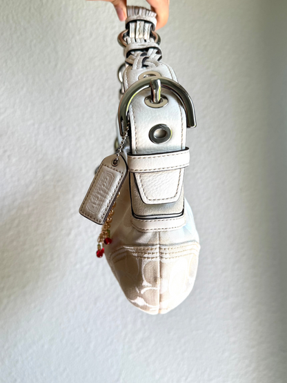 Vintage Coach Monogram Soho Hobo Shoulder Bag