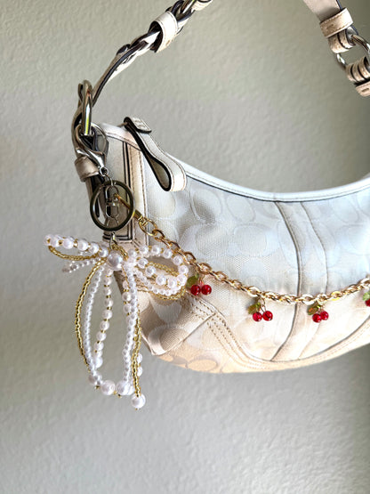 Vintage Coach Monogram Soho Hobo Shoulder Bag