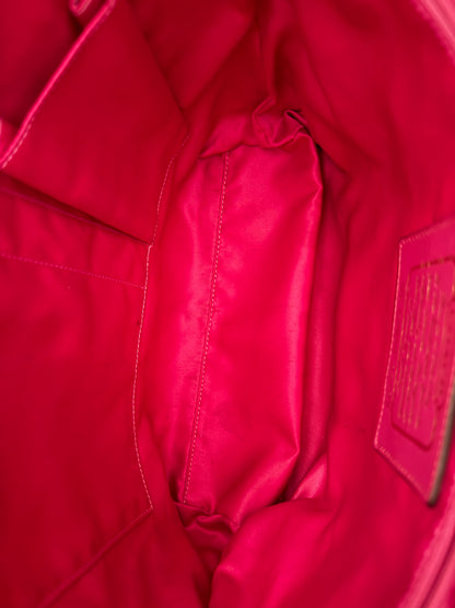 Vintage Coach Shoulder Tote Bag