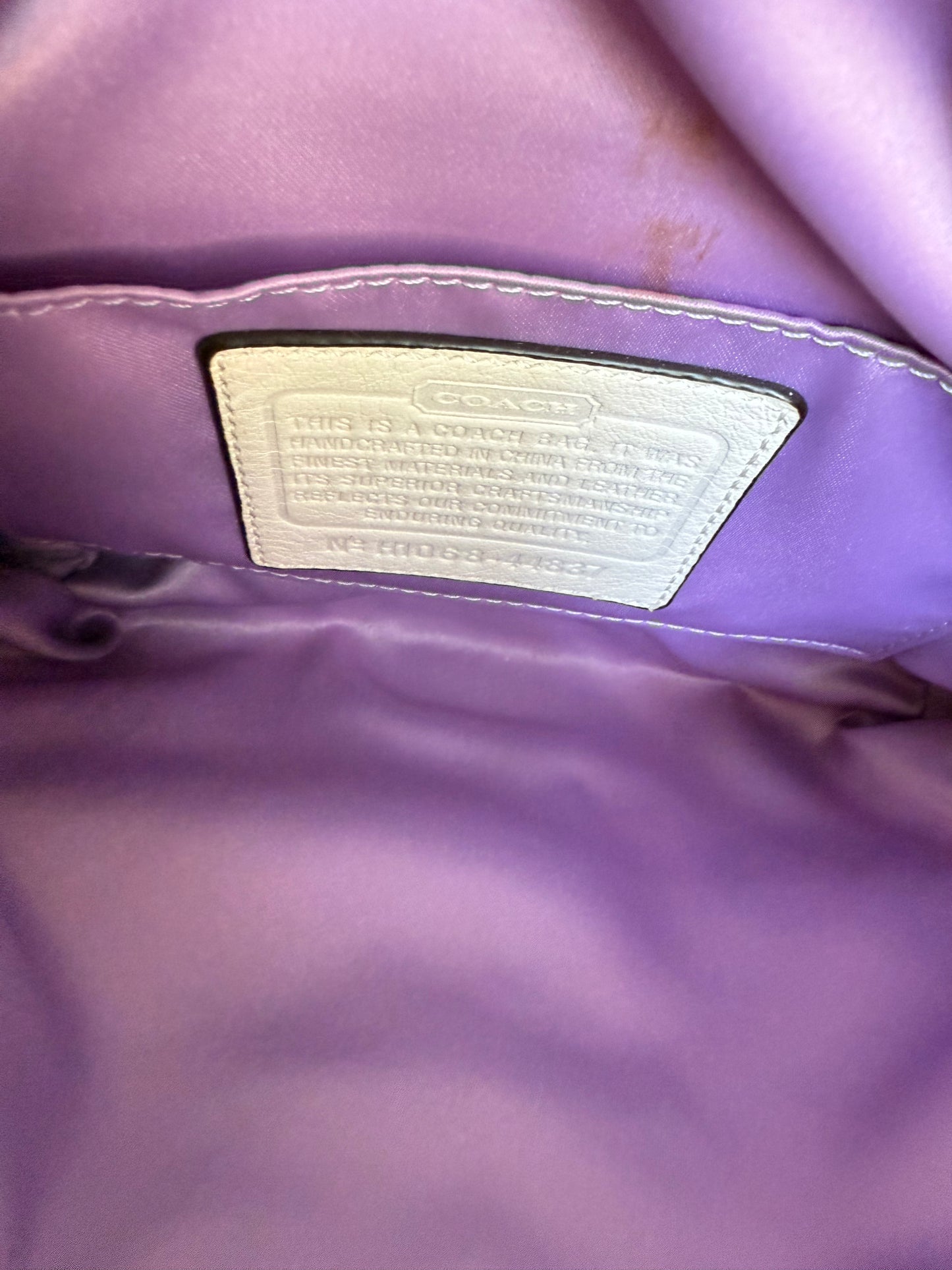 Vintage Coach Shoulder Bag