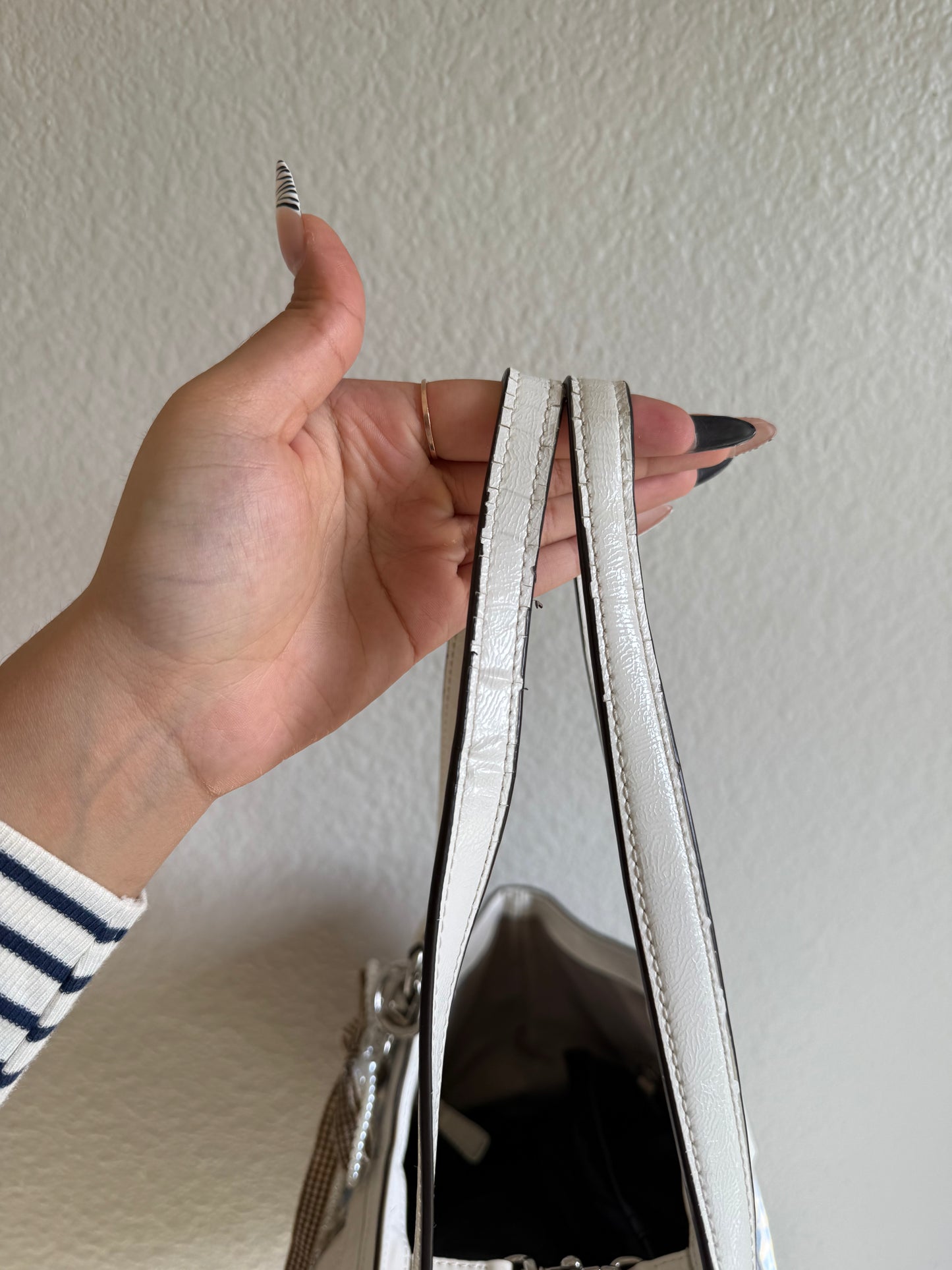 Vintage Coach Shoulder Tote Bag