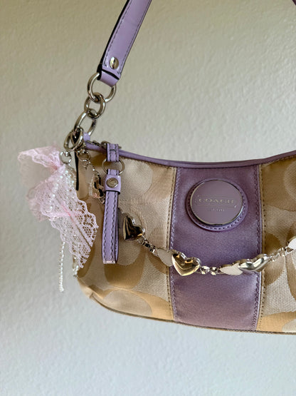 Vintage Coach Signature Shoulder Bag