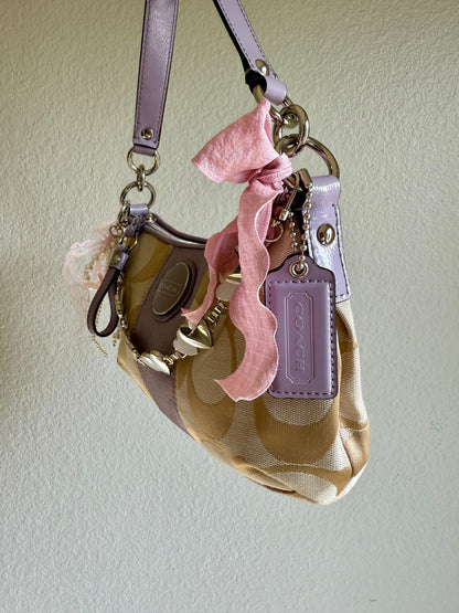 Vintage Coach Signature Shoulder Bag