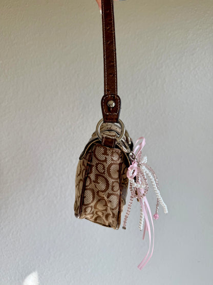 Vintage Guess Brown Shoulder Bag