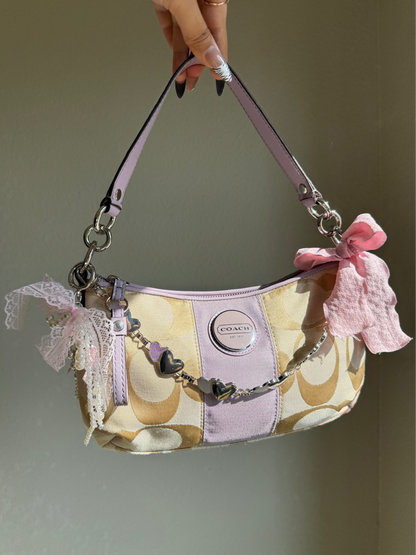 Vintage Coach Signature Shoulder Bag