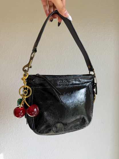 Vintage Coach Patent Leather Shoulder Bag