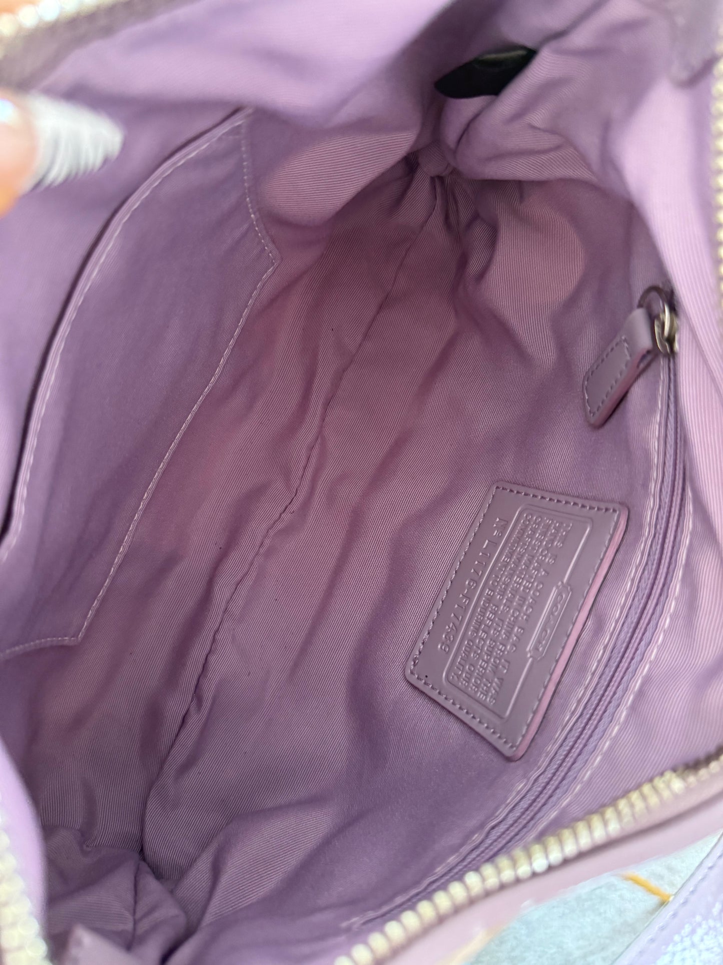 Vintage Coach Signature Shoulder Bag