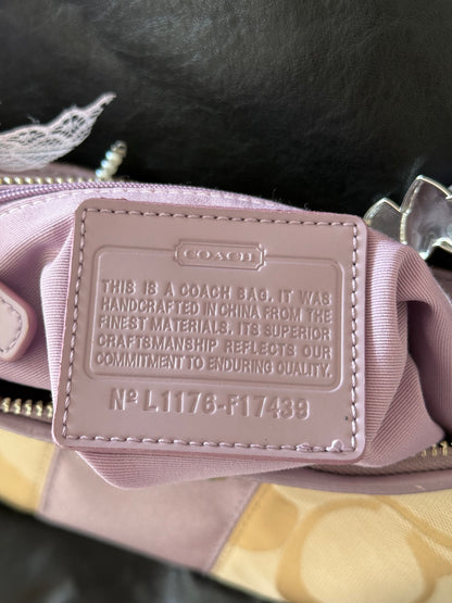 Vintage Coach Signature Shoulder Bag