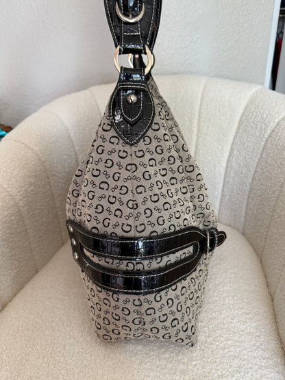 Vintage Guess Shoulder Tote Bag